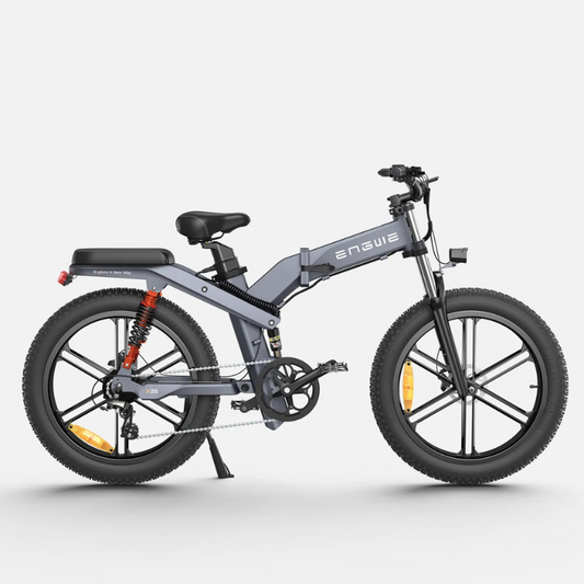 ENGWE X26 folding fat tyre electric bike – 1000 W motor with triple suspension

